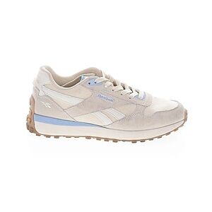 Reebok Women's Cream and Light Blue Sneakers